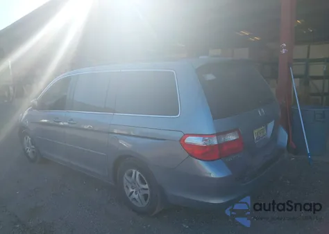 2007 Honda Odyssey Ex-L из США, поврежденный, VIN 5FNRL38737B105855
